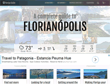 Tablet Screenshot of floripa-guide.com